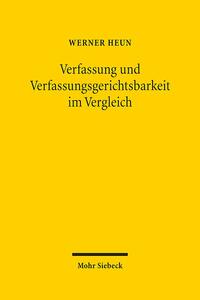 Verfassung und Verfassungsgerichtsbarkeit im Vergleich