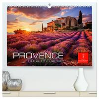 Provence Urlaubsträume (hochwertiger Premium Wandkalender 2025 DIN A2 quer), Kunstdruck in Hochglanz