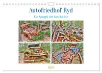 Autofriedhof Ryd (Wandkalender 2025 DIN A4 quer), CALVENDO Monatskalender