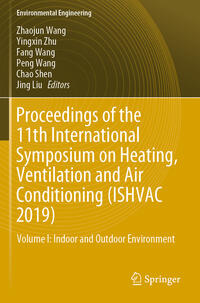 Proceedings of the 11th International Symposium on Heating, Ventilation and Air Conditioning (ISHVAC 2019)