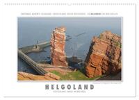 Emotionale Momente: Helgoland – Deutschlands einzige Hochseeinsel. (Wandkalender 2025 DIN A2 quer), CALVENDO Monatskalender