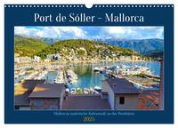 Port de Sóller - Mallorca (Wandkalender 2025 DIN A3 quer), CALVENDO Monatskalender