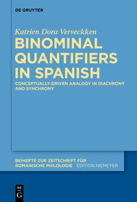 Binominal Quantifiers in Spanish