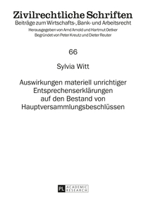 Auswirkungen materiell unrichtiger Entsprechenserklärungen auf den Bestand von Hauptversammlungsbeschlüssen