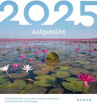 Aufgeblüht - KUNTH Postkartenkalender 2025