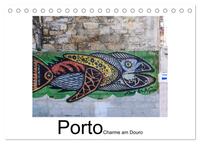 Porto - Charme am Douro (Tischkalender 2025 DIN A5 quer), CALVENDO Monatskalender