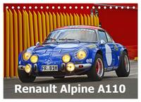 Renault Alpine A110 (Tischkalender 2025 DIN A5 quer), CALVENDO Monatskalender