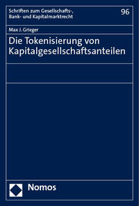 Die Tokenisierung von Kapitalgesellschaftsanteilen