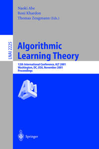 Algorithmic Learning Theory