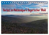 Herbst im Nationalpark Bayerischer Wald (Tischkalender 2025 DIN A5 quer), CALVENDO Monatskalender