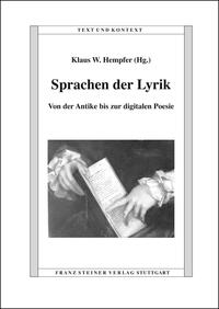 Sprachen der Lyrik