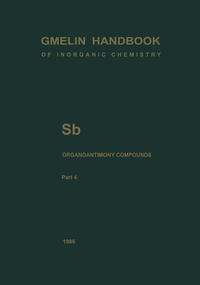 Sb Organoantimony Compounds Part 4