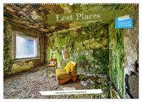 Lost Places - verlassen und vergessen (Wandkalender 2025 DIN A2 quer), CALVENDO Monatskalender