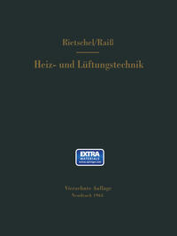 H. Rietschels Lehrbuch der Heiz- und Lüftungstechnik