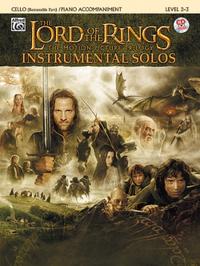 The Lord of the Rings Instrumental Solos for Strings: Cello (with Piano Accompaniment)