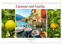 Limone sul Garda - Traumreiseziel (Tischkalender 2025 DIN A5 quer), CALVENDO Monatskalender