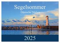 Segelsommer - Dänische Südsee (Wandkalender 2025 DIN A2 quer), CALVENDO Monatskalender