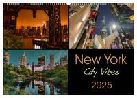 New York City Vibes (Wandkalender 2025 DIN A2 quer), CALVENDO Monatskalender