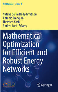 Mathematical Optimization for Efficient and Robust Energy Networks