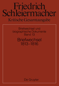 Briefwechsel 1813-1816