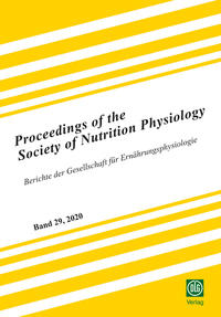 Proceedings of the Society of Nutrition Physiology Band 29