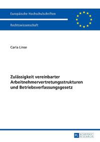 Zulässigkeit vereinbarter Arbeitnehmervertretungsstrukturen und Betriebsverfassungsgesetz