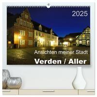 Ansichten meiner Stadt - Verden / Aller (hochwertiger Premium Wandkalender 2025 DIN A2 quer), Kunstdruck in Hochglanz