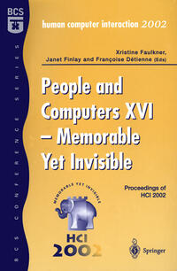 People and Computers XVI - Memorable Yet Invisible