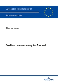 Die Hauptversammlung im Ausland