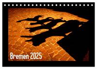 Bremen 2025 (Tischkalender 2025 DIN A5 quer), CALVENDO Monatskalender