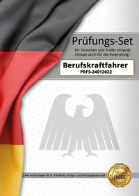 Berufskraftfahrer (m/w/d) Prüfungs-Set mit versiegeltem Lösungsbogen