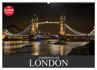 Wundervolles London (Wandkalender 2025 DIN A2 quer), CALVENDO Monatskalender