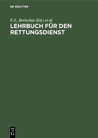 Lehrbuch für den Rettungsdienst