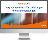 Vergabehandbuch für Lieferungen und Dienstleistungen online