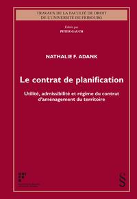 Le contrat de planification