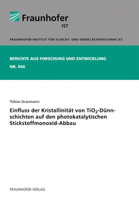 Einfluss der Kristallinität von TiO(tief)2-Dünnschichten auf den photokatalytischen Stickstoffmonoxid-Abbau