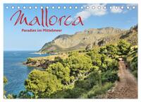 Mallorca - Paradies im Mittelmeer (Tischkalender 2025 DIN A5 quer), CALVENDO Monatskalender