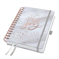 SIGEL J6605 Spiral-Kalender Jolie 2026, ca. A5, grau