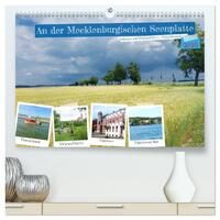 An der Mecklenburgischen Seenplatte Malchow und Waren/Müritz (hochwertiger Premium Wandkalender 2025 DIN A2 quer), Kunstdruck in Hochglanz