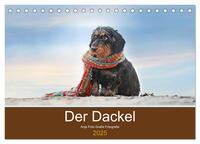 Der Dackel (Tischkalender 2025 DIN A5 quer), CALVENDO Monatskalender