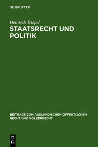 Staatsrecht und Politik