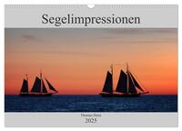 Segelimpressionen (Wandkalender 2025 DIN A3 quer), CALVENDO Monatskalender