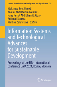 Information Systems and Technological Advances for Sustainable Development