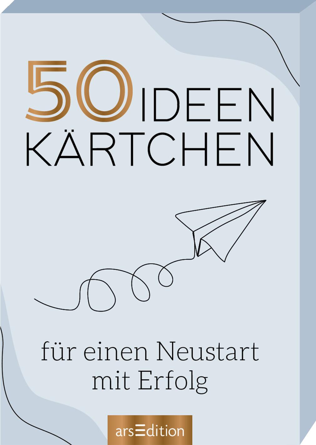 50 Ideenkärtchen für einen Neustart mit Erfolg