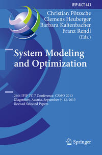 System Modeling and Optimization