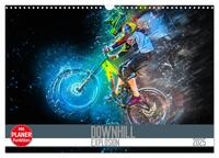 Downhill Explosion (Wandkalender 2025 DIN A3 quer), CALVENDO Monatskalender