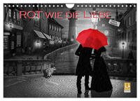 Rot wie die Liebe by Mausopardia (Wandkalender 2025 DIN A4 quer), CALVENDO Monatskalender