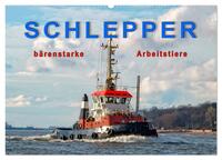 Schlepper - bärenstarke Arbeitstiere (Wandkalender 2025 DIN A2 quer), CALVENDO Monatskalender