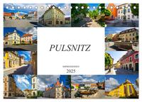 Pulsnitz Impressionen (Tischkalender 2025 DIN A5 quer), CALVENDO Monatskalender