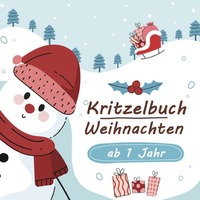 Kritzelbuch Weihnachten ab 1 Jahr